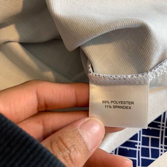 Peter Millar Sweatshirt Womens S Storm White Perth Performance UPF 50 US Open - Picture 8 of 11